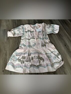 Rose and rose Oleander Dress - Shell Pink